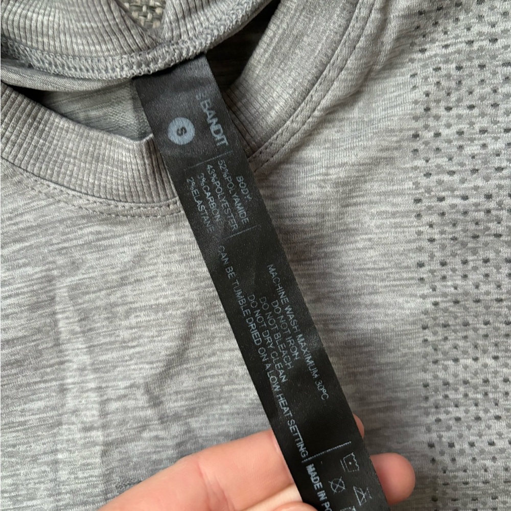 Gray Long Sleeve Women's Top - Picture 8 of 8